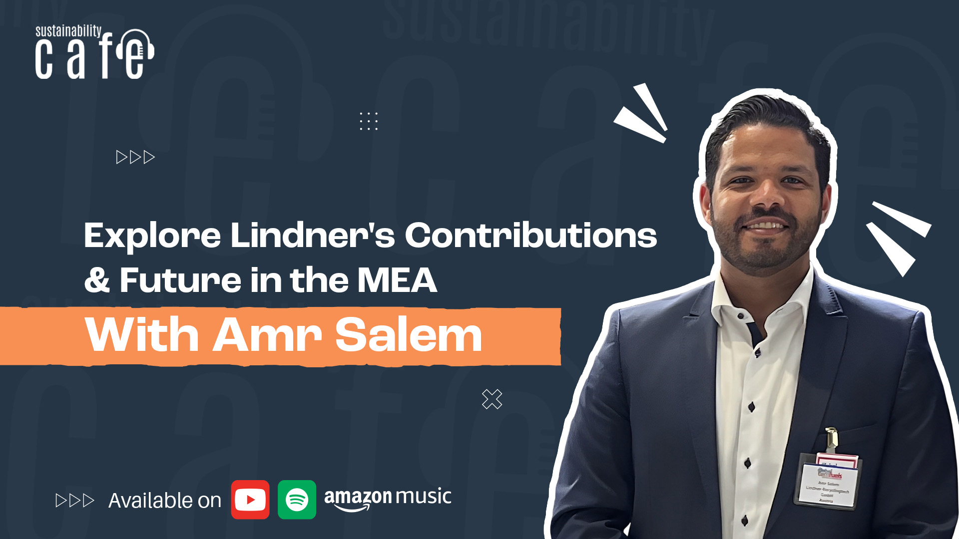 Sustainability Cafe | Ft. Amr Salem, Regional Sales Manager MEA at Lindner Recyclingtech